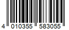 Barcode 4010355583055
