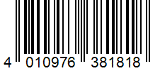 Barcode 4010976381818
