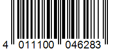 Barcode 4011100046283