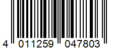 Barcode 4011259047803