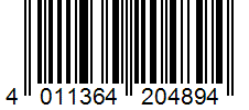 Barcode 4011364204894