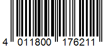 Barcode 4011800176211