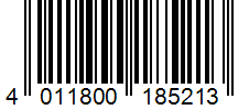 Barcode 4011800185213