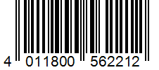 Barcode 4011800562212