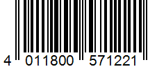 Barcode 4011800571221