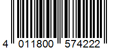 Barcode 4011800574222