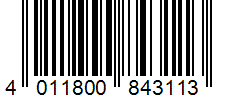 Barcode 4011800843113