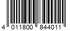 Barcode 4011800844011