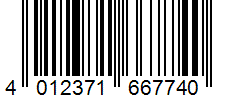 Barcode 4012371667740