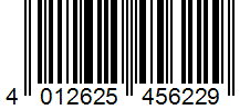 Barcode 4012625456229