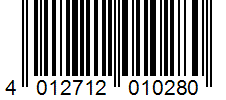 Barcode 4012712010280