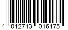Barcode 4012713016175