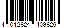 Barcode 4012824403826