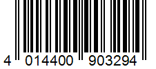 Barcode 4014400903294