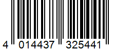 Barcode 4014437325441