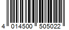 Barcode 4014500505022