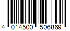 Barcode 4014500506869