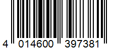 Barcode 4014600397381