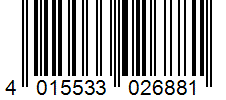 Barcode 4015533026881