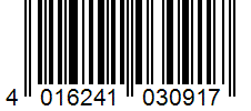 Barcode 4016241030917