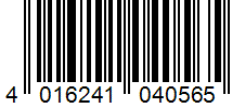 Barcode 4016241040565