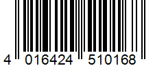 Barcode 4016424510168