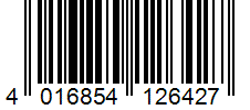 Barcode 4016854126427