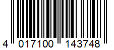 Barcode 4017100143748
