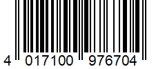 Barcode 4017100976704