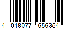 Barcode 4018077656354