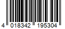 Barcode 4018342195304
