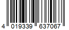 Barcode 4019339637067