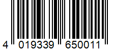 Barcode 4019339650011