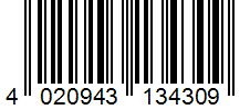 Barcode 4020943134309