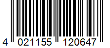 Barcode 4021155120647