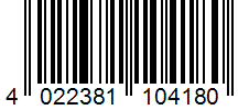 Barcode 4022381104180