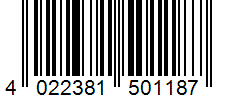 Barcode 4022381501187