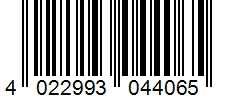Barcode 4022993044065