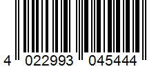 Barcode 4022993045444
