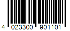 Barcode 4023300901101