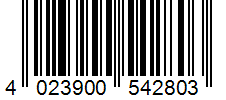 Barcode 4023900542803