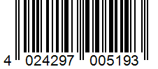 Barcode 4024297005193