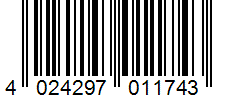 Barcode 4024297011743