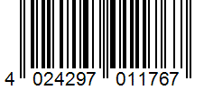 Barcode 4024297011767