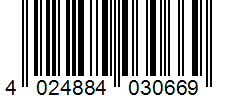 Barcode 4024884030669