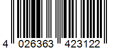 Barcode 4026363423122