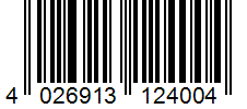 Barcode 4026913124004