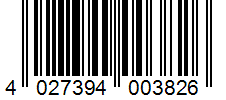 Barcode 4027394003826