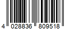 Barcode 4028836809518