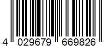 Barcode 4029679669826